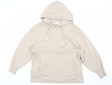 Nu-In Women's Beige Pullover Hoodie Size S