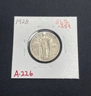 1928 Standing Liberty Quarter 90% Silver US Type Coin A-226