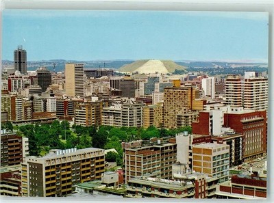 10274201 - Johannesburg View of the west of the city showing mine dump