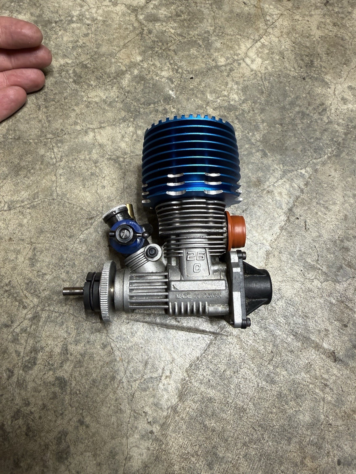 Dynamite Mach .26 Engine Running Motor