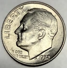 1952-D Roosevelt Dime - BU Uncirculated Condition - 90% Silver - US Coin - 4181