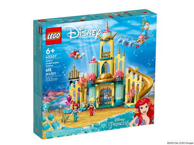 LEGO  43207 Arielles Unterwasserschloss I Disney Princes Fabius Sebastian Triton