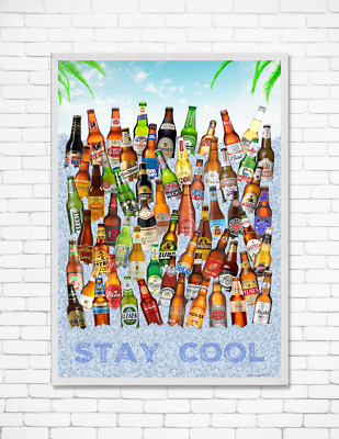 Brewmaster's Delight: A Tribute to Beer Collection Home Decor Poster LARGE 36x24