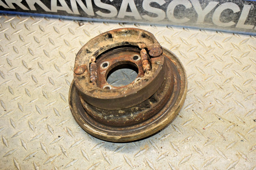 2218 REAR BRAKE HUB PART PLATE 98 KAWASAKI BAYOU KLF 220 2X4 ATV FREE SHIP