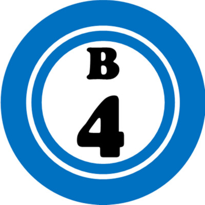 B 4 B4 Bingo Ball - 10 Pack Circle Stickers 3