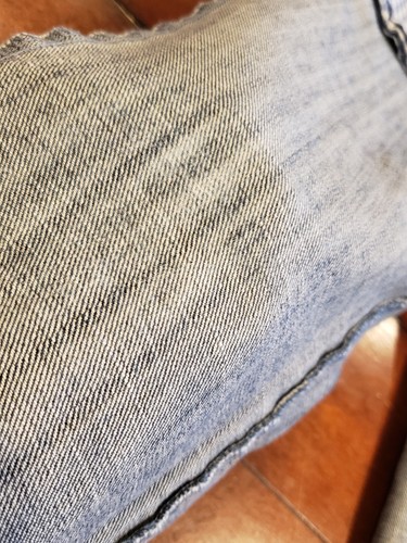 Mini Boden Adjustable Waist Boy's Distressed Knees Blue Jeans size 6Y 6Year - Picture 13 of 14