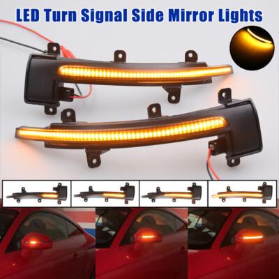 For Audi TT 8J TTS TTRS R8 2007-2012 2013 2014 LED Sequential Turn