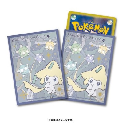 jirachi card sleeves Pokemon Center Original Deck features a magical Jirachi design Jirachi Pokemon card with sleeve