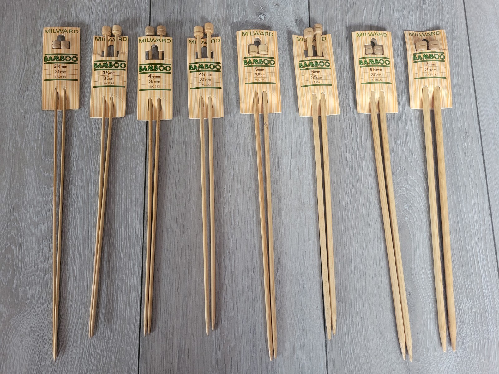 Milward Bamboo Knitting Needles eBay
