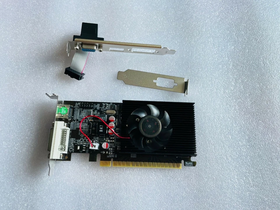 Home Computer NVIDIA GeForce GT730 2GB DDR3 DVI VGA HDMI PCI-E Graphics Card - Image 4 of 4