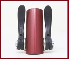 NOS OFMEGA MISTRAL DOWNTUBE SHIFTING LEVERS BENT SHIFTERS VINTAGE 80s TIME TRIAL