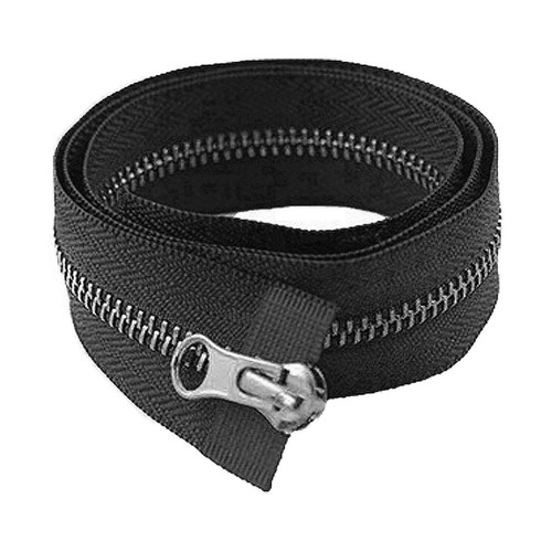 5Pcs Two Way Open End Zip Zipper Metal Teeth for Coat Jacket Heavy Duty 80-120cm - Picture 29 of 32