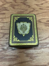 Vintage J.L. Clark Manufacturing Co. Kitchen Tin Canister Rockford, IL. -USED