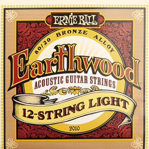 Earthwood 12String Light 80/20 Bronze Acoustic Guitar Strings, 946