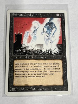 マジック：ザ・ギャザリング MAGIC CARDS/ANIMATE-DEAD/RARE '97ver. マジック：ザ・ギャザリング MAGIC CARDS/ANIMATE-DEAD/RARE '97ver