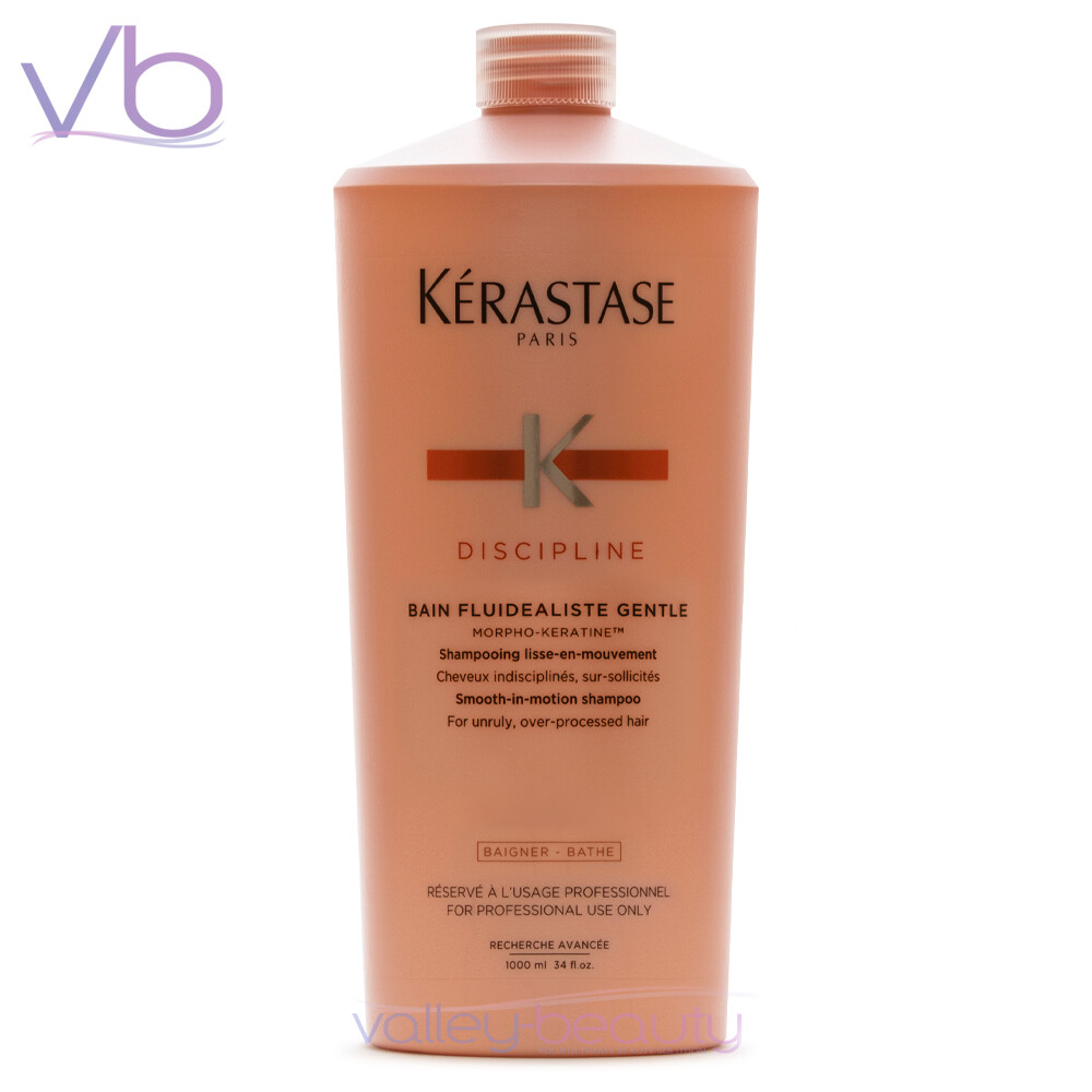 KERASTASE Discipline Bain Fluidealiste Gentle 1000ml, Sulfate-Free