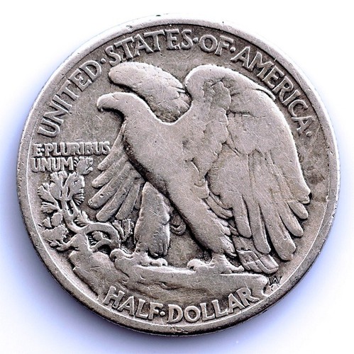 USA - 1/2 Dollar. 1942. Liberty. Silver 12.3 g. - Picture 2 of 2