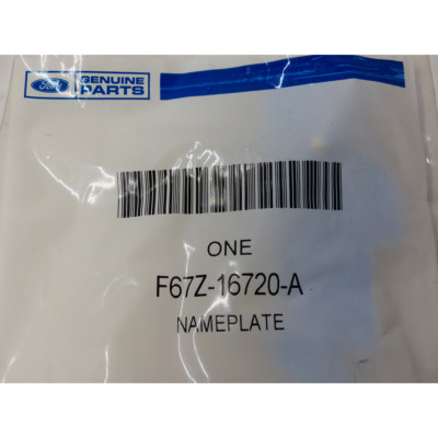 92-97 NEW Ford F-350 Super Duty XLT Fender Emblem Nameplate F81Z-16720