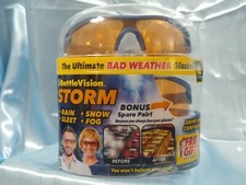 BATTLEVISION STORM THE ULTIMATE BAD WEATHER GLASSES UV  BLUE RAY PROTECTION
