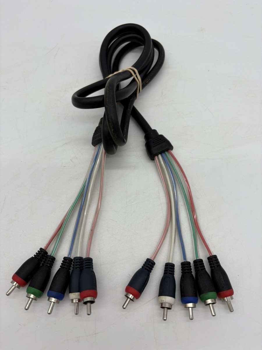 STEREN 6' Component Audio Video Cable Wire RCA Red Green Blue