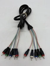 STEREN 6' Component Audio Video Cable Wire 5 RCA Red Green Blue RGB HDTV DVD VCR