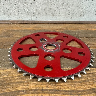 Odyssey Z915 BMX Sprocket 45t Red USA Old School BMX Z-915 45