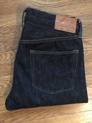 SUGAR CANE Mens Vintage Cut Victory Star One Wash Selvedge Denim