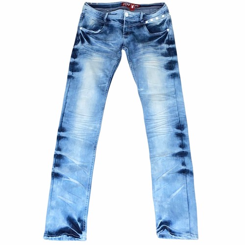 vintage playboy two tone jeans studded 