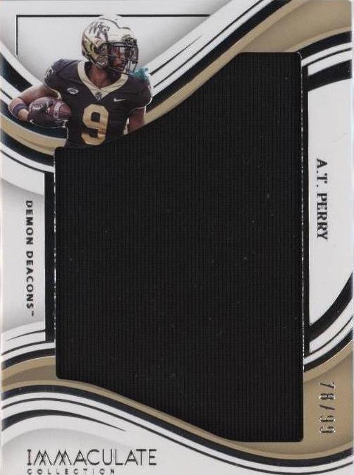 2023 Panini Immaculate Collection Collegiate A.T. Perry #IJ-ATP - 1 of 2