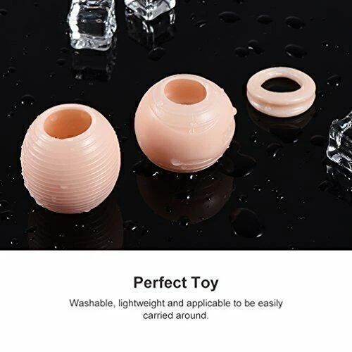 Penisring Silikon Penis Vorhaut Zurückhalte Ringe Männer Eichelring Set - Bild 3 von 7
