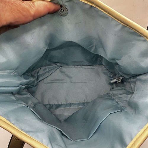 LONGABERGER OSTERN PASTELL STREIFEN FRÜHLING PARADE BEUTELTASCHE HANDTASCHE NICHT MEHR PRODUZIERT - Bild 13 von 15