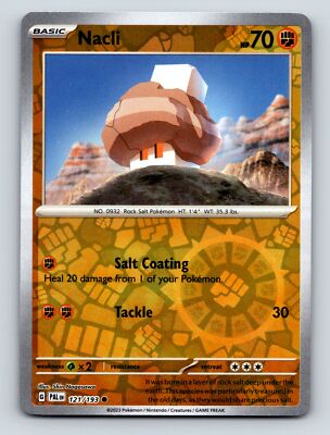 Basic Nacli HP 70 Salt Coating Tackle Rock Rarity Brown Colorful