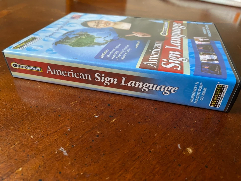 American Sign Language - QuickStart - 2011, Used, Very Good Cond, CD-Rom - Image 3 of 4