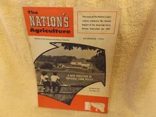 THE NATION'S AGRICULTURE Magazine December, 1954  w 1955 Chevy ad on back cover