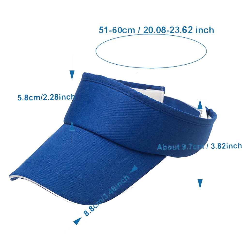帽子 SEE SEE SUN CAP ZANGAO Unisex Summer Neon Sun Visor Hat For Golf Sport