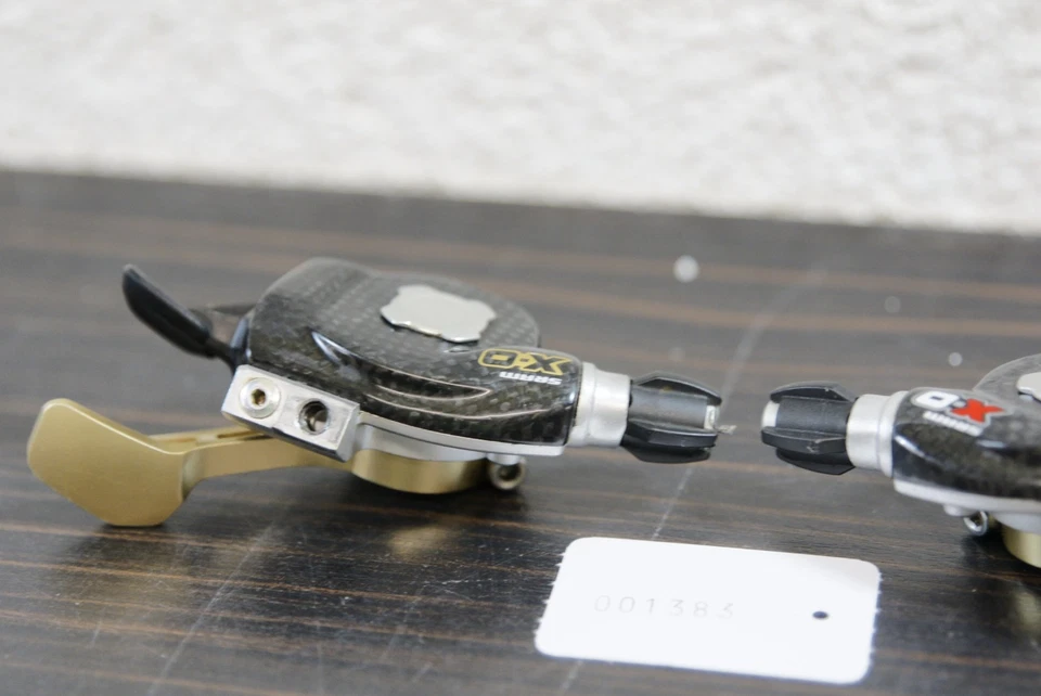 SRAM X0 Trigger Schalthebel 3x9 Satz Kult Retro Gold Golden Nugget OHNE Schellen - Bild 3 von 4