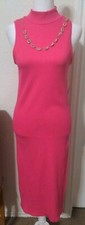 No Boundaries Juniors Pink Ribbon Bodycon Sleeveless Summer Dress. Size  L...