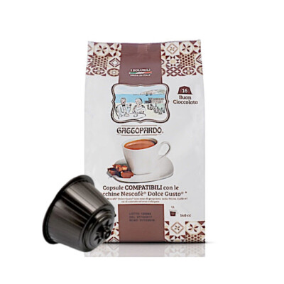 128 Capsules Ocelot Toda Sweet Chocolate (Compatible NESCAFÈ DOLCE GUSTO )