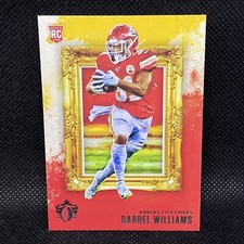 2020 Panini Gridiron Kings Darrel Williams RC #GK-24 Kansas City Chiefs Rookie