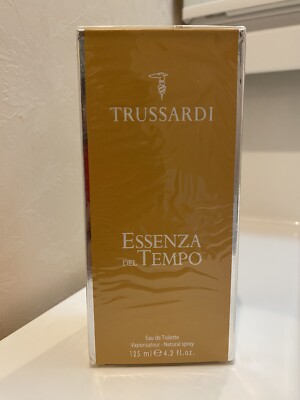 Trussardi Essenza Del Tempo 125 ml 4.2 oz DISCONTINUED EXTREMELY RARE