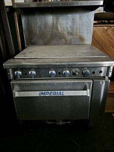 Imperial 36" Restaurant Range with 6 Open Gas Burners & Standard Oven Pre-Owned