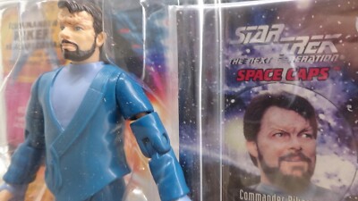 Malcorian Commander Wil Riker as Playmates Figure Star Trek TNG Next Gen MOC '94