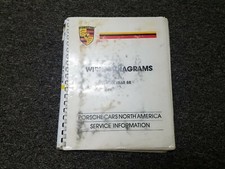 1988 Porsche 911 Carrera 3.2Turbo 930 3.3L Electrical Wiring Diagrams Manual 