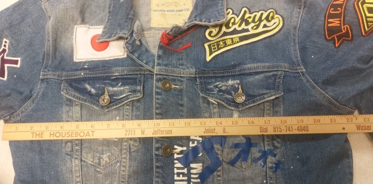 Smoke Rise DNM Co Men's Denim Jacket XL Japan Tokyo