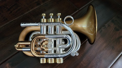 CarolBrass CPT-9392-RLM(D)-Bb-BC Bill Colletti Pocket Model 2024 Clear Lacquerd - Picture 2 of 9