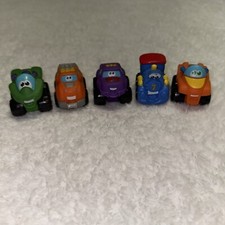 Tonka Lil' Chuck and Friends Trucks Lot of 5 Vehicles Cars, Hasbro Truck Pals