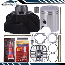 For Yamaha PW80 PW 80 1983-2006 Cylinder Piston Ring Stud Bolt Nut Top End Kit