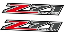 Set of 2 PCS Z71 Off Road Decals Stickers Compatible with Chevy Silverado