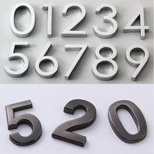 Self Adhesive Number Sign Stickers Apartment 6cm Door 0-9 Digital Home Decor DIY
