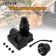 Universal Electronic Spark Ignition Module Kit with 5 Exits for Gas Grill Heater